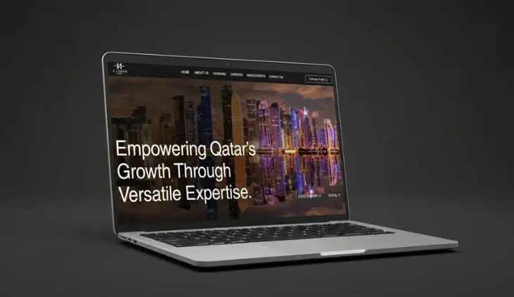 موقع Al Habari Group من تصميم وتطوير Vibes